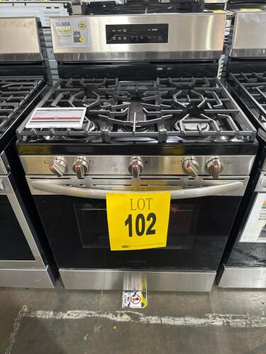 FRIGIDAIR FCRG3062AS 30in GAS RANGE 5 BURNERS SS, S/N-VF40684989