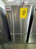 SAMSUNG RF25C5551SR 33in 3-DOOR FRENCH DOOR REFRIGERATOR SS, S/N-0BRC4BAW503688V RETAIL $2,400