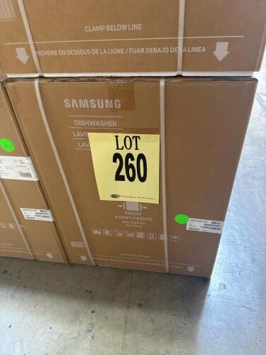 Samsung DW80CG4021SR Built-in Dishwasher, featuring 14 place settings, 53 dBA noise level, 4 wash cycles (Auto, Normal, Heavy, Express 60), height-adjustable upper rack, stainless interior door, 3 spray wash arms (Upper, Middle, Lower), fingerprint resist