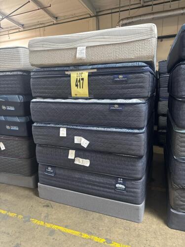 LOT (6) ASST&rsquo;D QUEEN MATTRESS