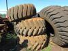 LOT (13) ASST'D TIRES AND SIZES, 30.5L-32, 23.5-25, 23.1-26,(USED), (FIELD EQUIPMENT YARD) - 2