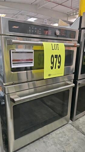 Caf&eacute; CTC912P2NS1 Over-the-Range Convection Microwave Oven, featuring 1.7 cu. ft. capacity, 950W power output, Matte Black finish, Convection cooking, Air Fry,. Serial Number: GT300330L, RETAIL: $5499
