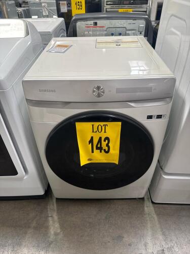 Samsung DVG50A8600E Gas Dryer, 7.5 cu. ft. capacity, AI Powered Smart Dial, Super Speed Dry, Steam Sanitize+, CleanGuard&trade;, Wi-Fi Connectivity, MultiControl&trade;, Sensor Dry, Vent Sensor, Interior Drum Light, Reversible Door, Lint Filter Indicator, ADA Complia
