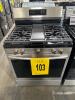 FRIGIDAIRE GALLERY GCRG3060BF 30 in REAR CONTROL GAS RANGE 5 BURNERS SS, S/N-VF40687114 RETAIL $1199