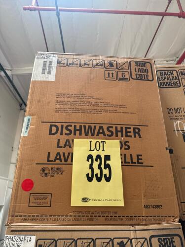 Frigidaire FGIP2468UF3A Built-In Dishwasher, featuring Dual OrbitClean&reg; Wash System, MaxBoost&trade; Dry, DishSense&trade; Technology, AquaSurge&trade; Technology, SpaceWise&reg; Adjustable Rack, NSF&reg; Certified Sanitize Cycle, 8 wash cycles, ENERGY STAR&reg; Certified, 4.9&ndash;8.5 gal