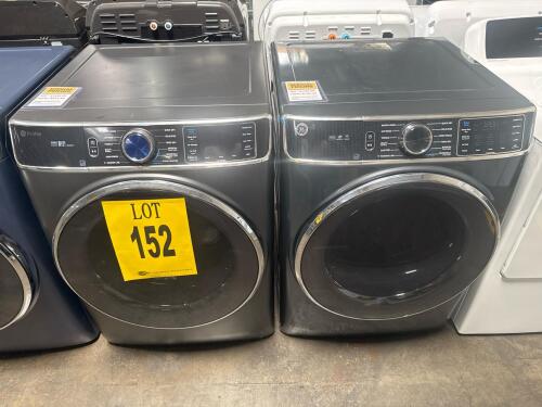 LOT OF 2 GE DRYERS, PFD95GSPT1DS S/N-FT967371G / GFD85ESPN0DG S/N-TS121944G