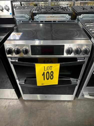 GE PROFILE PS96PZRSS 30in ELECTRIC CONVECTION RANGE 5 ELEMENTS SS, S/N-FT172185P RETAIL $3299