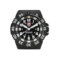 LUMINOX, BLACK PLASTIC QUARTS WALL CLOCK, LUMINOX-BIG-40-BOXED (IN ORIGINAL BOX) - MSRP: $985 US