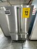 VIKING RVFFR336SS 36in FRENCH DOOR BOTTOM-FREEZER REFRIGERATOR SS, S/N-25-100875-04 RETAIL $4559