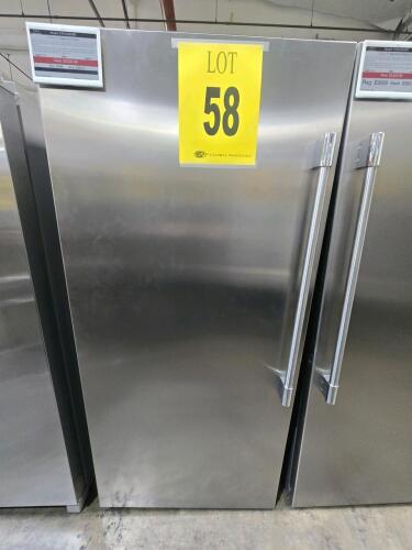 FRIGIDAIRE PROFESSIONAL FPFU19F8WF 33in SINGLE-DOOR FREEZER SS, S/N-BB22208780 RETAIL $3699