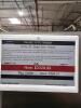 FRIGIDAIRE PROFESSIONAL FPFU19F8WF 33in SINGLE-DOOR FREEZER SS, S/N-BB22208780 RETAIL $3699 - 5