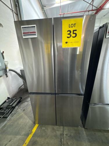 SAMSUNG RF23DB96009QL 36in BESPOKE COUNTER DEPTH 4-DOOR FLEX REFRIGERATOR SS, S/N-1MZ043AX700510N