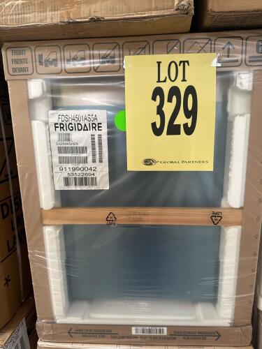 Frigidaire FDSH4501AS5A 24" Stainless Steel Built-In Dishwasher with 14 place settings, 49 dBA noise level, ENERGY STAR&reg; Certified, EvenDry&trade; system, 5 wash cycles, stainless steel tub, top controls, adjustable rack, voltage: 120V, weight: 75 lbs (34 kg), 