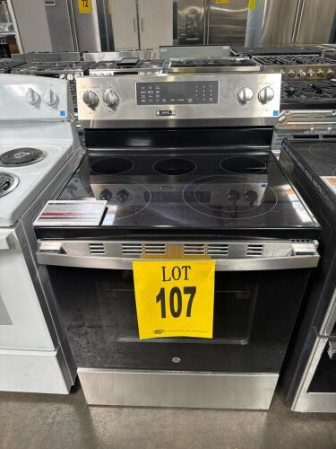 GE GRF600SVSS 30in ELECTRIC CONVECTION RANGE SS, S/N-SZ090188Q RETAIL $1149