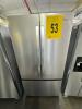 WHIRLPOOL WRFF3136SZ 36in FRENCH DOOR REFRIGERATOR SS, S/N-TME0104963 RETAIL $1899
