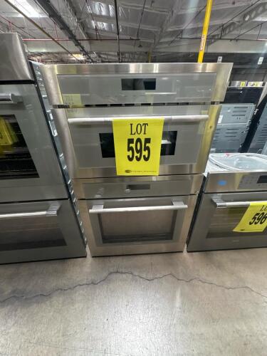 Thermador MEDMC301WS/03 30-Inch Stainless Steel Built-In Combination Wall Oven featuring Convection and Microwave. Key features include 1.6 cu. ft. microwave capacity, 4.6 cu. ft. convection oven, electronic touch controls, full color TFT display, UL List