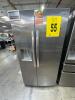 FRIGIDAIRE GALLERY GRSC2352AF 36in COUNTER DEPTH SIDE-BY-SIDE REFRIGERATOR SS, S/N-4A14710386 RETAIL $1849