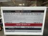 FRIGIDAIRE GALLERY GRSC2352AF 36in COUNTER DEPTH SIDE-BY-SIDE REFRIGERATOR SS, S/N-4A14710386 RETAIL $1849 - 5