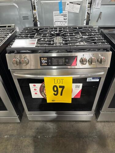 FRIGIDAIRE PROFESSIONAL PCFG3080AF 30in GAS RANGE, AIR FRY SS, S/N-VF52824717 RETAIL $2999