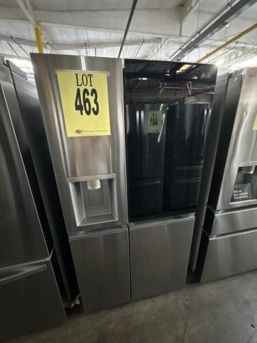 LG LRSOS2706S/01 27.1 cu. ft. Side-by-Side Refrigerator featuring InstaView&reg; Door-in-Door&reg;, Dual Ice Makers with Craft Ice&trade;, ENERGY STAR&reg; Qualified, Wi-Fi Enabled with LG ThinQ&reg; App Compatibility, Inverter Linear Compressor, UVnano&trade; Ice/Water Dispenser, a