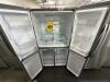 WHIRLPOOL WRQA59CNKZ 36in COUNTER DEPTH 4-DOOR REFRIGERATOR SS, S/N- TMA5071182 RETAIL $2599 - 2