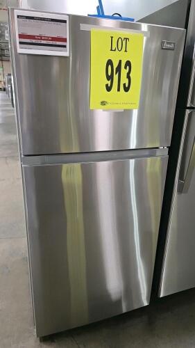 Avanti FF14D3S-4 Refrigerator-Freezer, 14.2 cu. ft. total capacity, 10.53 cu. ft. refrigerator, 3.67 cu. ft. freezer, dimensions: 60.5" H x 27.75" W x 28.5" D, weight: 137.78 lbs, Energy Star Certified, 115V AC, 60 Hz, 1.2A, frost-free, R600a refrigerant,