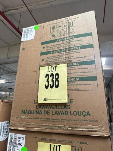 Whirlpool WDT750SAKZ Dishwasher, 47 dBA, Fingerprint Resistant Stainless Steel, dimensions: 23.875" W x 26.75" D x 33.625" H, top control panel, Serial Number: FE4106908