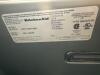 KITCHENAID KRFC7004FPS 36in COUNTER DEPTH FRENCH DOOR PLATINUM INTERIOR REFRIGERATOR SS, S/N-KB4110676 RETAIL $4899 - 4