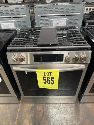 FRIGIDAIRE GCFG3060BFA 30in GAS 5 BURNERS RANGE SS, S/N-VF32913977