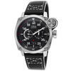 ORIS, MEN'S BC4 DER MEISTERFLIEGER AUTO BLACK GENUINE LEATHER & DIAL WATCH, ORIS-0164976324164LS (IN GENERIC BOX) - MSRP: $2750 US