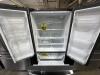 GE GWE22JYMFS 36in FINGERPRINT RESISTANT COUNTER-DEPTH FRENCH DOOR REFRIGERATOR SS, S/N-MZ364359 RETAIL $2,699 - 2