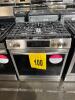 FRIGIDAIRE GCFG3060BFC 30in FRONT CONTROL GAS RANGE 5 BURNERS SS, S/N-VF50551434 RETAIL $1599
