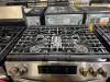 FRIGIDAIRE GCFG3060BFC 30in FRONT CONTROL GAS RANGE 5 BURNERS SS, S/N-VF50551434 RETAIL $1599 - 4