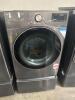 LG SET WM4000HBA 27 in FRONT LOAD WASHER W/PEDESTAL S/N-110TNLE1B664, AND LG 27in DLGX4001B GAS DRYER W/PEDESTAL S/N-110KWYP49066, 506OSLQG0960 RETAIL $3516 - 8