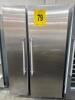 THERMADOR SET, TR30IR905SP 30in FRESH FOOD COLUMN AND T18IF905SP 18in SMART FREEZER COLUMN SS, S/N-221030200738010474, 221010200756002891