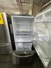 LG LRDCS2603S 33in BOTTOM FREEZER REFRIGETATOR SS, S/N-407MRGC3Y927 RETAIL $1,900 - 2
