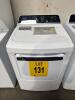 ELECTROLUX GASHER AND DRYER , FLVW7523BW S/N-KC50900871, FLVG7523BW S/N-KD44400988 - 2