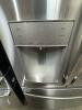 GE GFE28GYNKFS 36in FRENCH DOOR REFRIGERATOR SS, S/N-TZ534582 RETAIL $3200 - 3