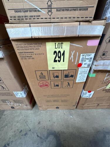 GE Monogram 30" French-Door Electric Convection Double Wall Oven, Model Z TDX71FPSNSS, . Serial Number: VZ087993Q.