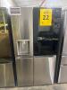 LG LRSOS2706S 36in SIDE-BY-SIDE INSTAVIEW REFRIGERATOR SS S/N-402MRTT3L513, RETAIL $2,400