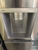 LG LRSOS2706S 36in SIDE-BY-SIDE INSTAVIEW REFRIGERATOR SS S/N-402MRTT3L513, RETAIL $2,400 - 3
