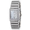 RADO, WOMEN'S INTEGRAL DIAMOND SS & SILVER-TONE CERAMIC WHITE MOP DIAL WATCH, RADO-R20671919 (IN ORIGINAL BOX) - MSRP: $9100 US