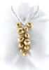 INVICTA, WOMEN'S SILVER AND GOLD TONE BALL CHARM NECKLACE, INVICTAJ-J0172 (IN ORIGINAL BOX) - MSRP: $2042 US