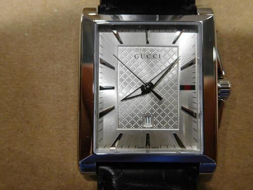 GUCCI, MEN'S G-TIMELESS WATCH, GUCCI-YA138407 (IN ORIGINAL BOX) - MSRP: $1350 US