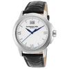 RAYMOND WEIL, MEN'S TRADITION BLACK GENUINE LEATHER WHITE DIAL SS BLUE HANDS WATCH, RW-5576-ST-00307 (IN ORIGINAL BOX) - MSRP: $895 US - 2