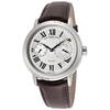 RAYMOND WEIL, MEN'S MAESTRO AUTOMATIC DARK BROWN GENUINE LEATHER SILVER-TONE DIAL WATCH, RW-2846-STC-00659 (IN ORIGINAL BOX) - MSRP: $2450 US - 2