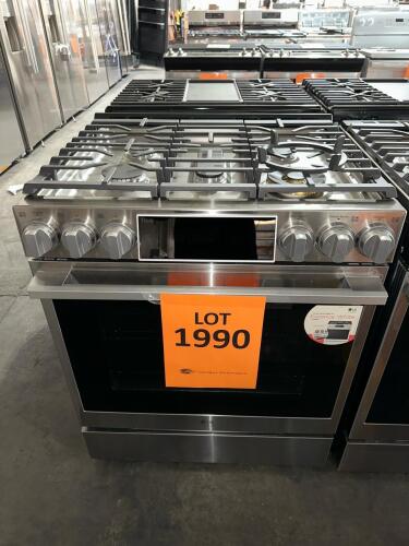 RETAIL $2699 - LG LSGS6338F 6.3 cu ft Gas Slide-In Range features ...