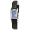LONGINES, DOLCE VITA, WOMEN'S "PRE-OWNED" 11 DIAMOND DOLCE VITA BLACK GEN. LEATHER AND MOP DIAL WATCH, LONGINES-L5-158-4832-PO, "PRE-OWNED" (IN GENERIC BOX) - MSRP: $1950 US