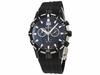 EDOX, GRAND OCEAN, MEN'S GRAND OCEAN CHRONOGRAPH BIG DATE BLACK DIAL BLACK RUBBER WATCH, EDOX-10022-37N-NIN (IN ORIGINAL BOX) - MSRP: $3154 US