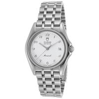 TUDOR, MONARCH, MEN'S MONARCH STAINLESS STEEL WHITE DIAL STAINLESS STEEL WATCH, TUDOR-15730-1-SD, "STORE DISPLAY" (IN ORIGINAL BOX) - MSRP: $1650 US